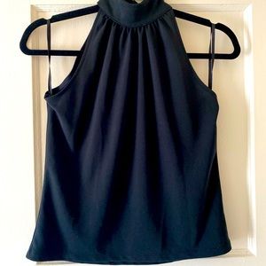 Old Navy high neck black top size S.